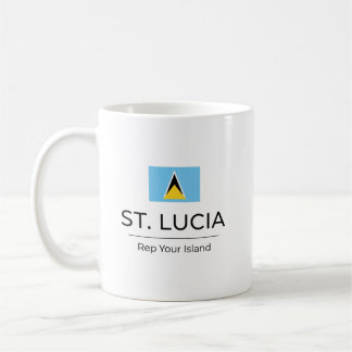 St. Lucia Minimalist | Varje dags stolthet Kaffemugg