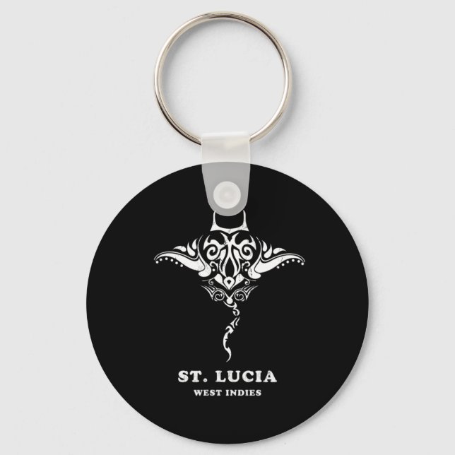 St. Lucia Nyckelring (Framsida)