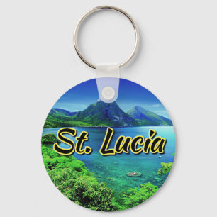 St. Lucia Nyckelring