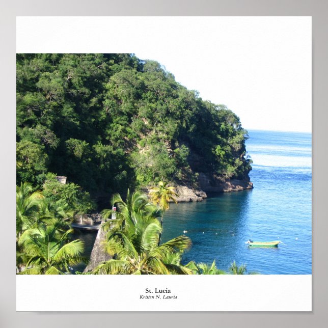 St. Lucia Poster (Framsidan)