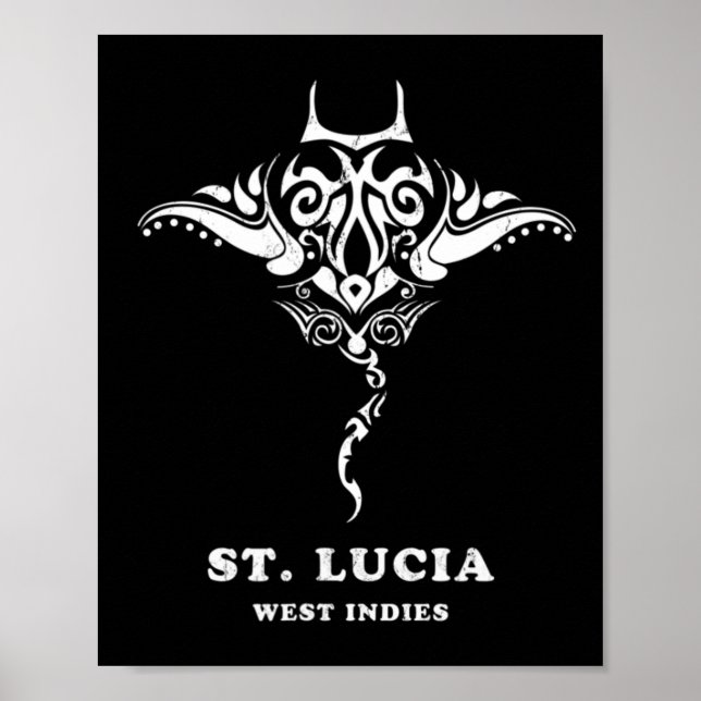 St. Lucia Poster (Framsidan)