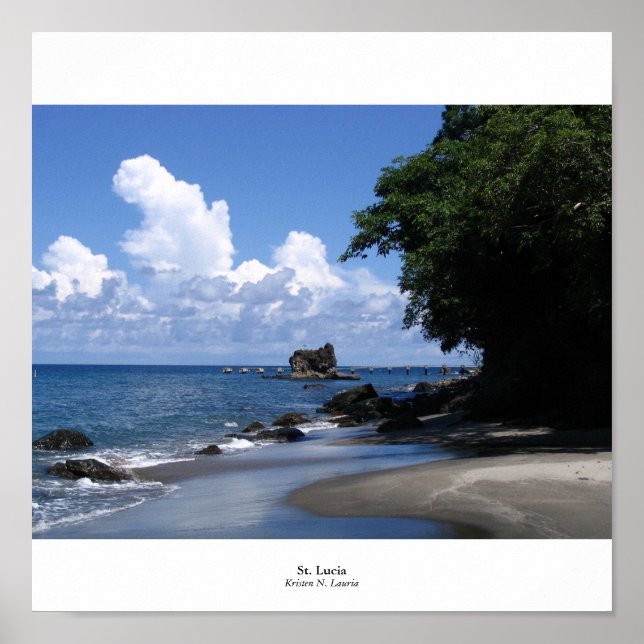 St. Lucia Poster (Framsidan)