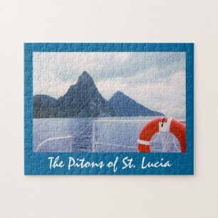 St Lucia ringbultar från havspussel Pussel