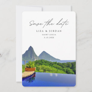 St Lucia Save Date Scenia Bröllop Inbjudningar