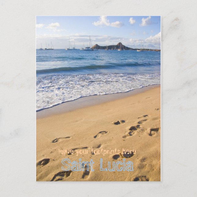 St Lucia Vykort (Framsida)