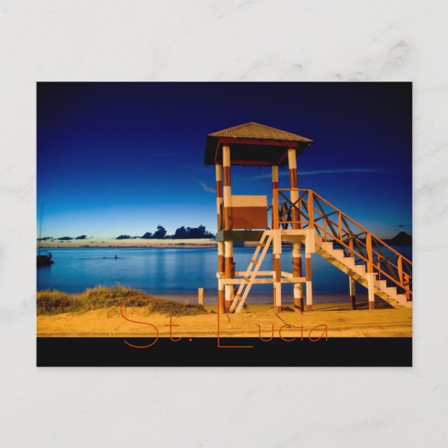 St. Lucia Vykort (Framsida)