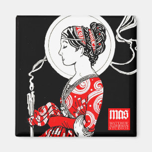 St. Lucy av den Syracuse magneten (kvadrera), Magnet