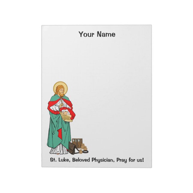 St. Luke, Beloved Physician (RLS 08; MedVers.) Anteckningsblock (Roterad)
