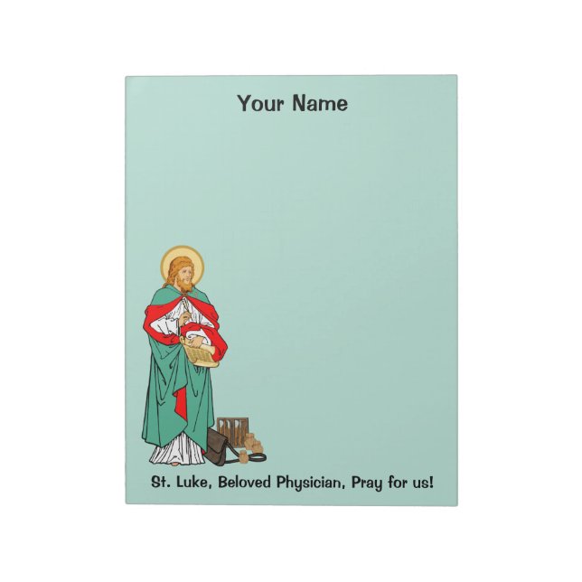 St. Luke, Beloved Physician (RLS 08; MedVers.) Anteckningsblock (Roterad)