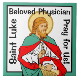 St. Luke, Beloved Physician (RLS 08; MedVers.) Kakelplatta