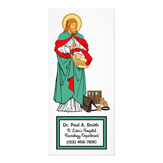 St. Luke, Beloved Physician (RLS 08; MedVers.) Reklamkort (Framsidan)