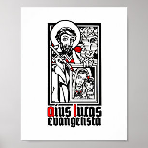 St. Luke, Evangelist 8" x 10" Skriv ut Poster