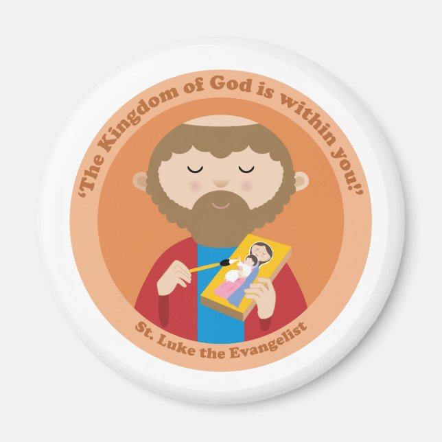 St Luke Evangelist Magnet (Framsidan)