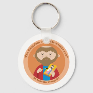 St Luke Evangelist Nyckelring