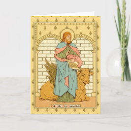 St Luke Evangelist (RLS 08) Blank Hälsning Kort