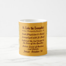 St Luke Evangelist (RLS 08) Coffee Mugg 2a