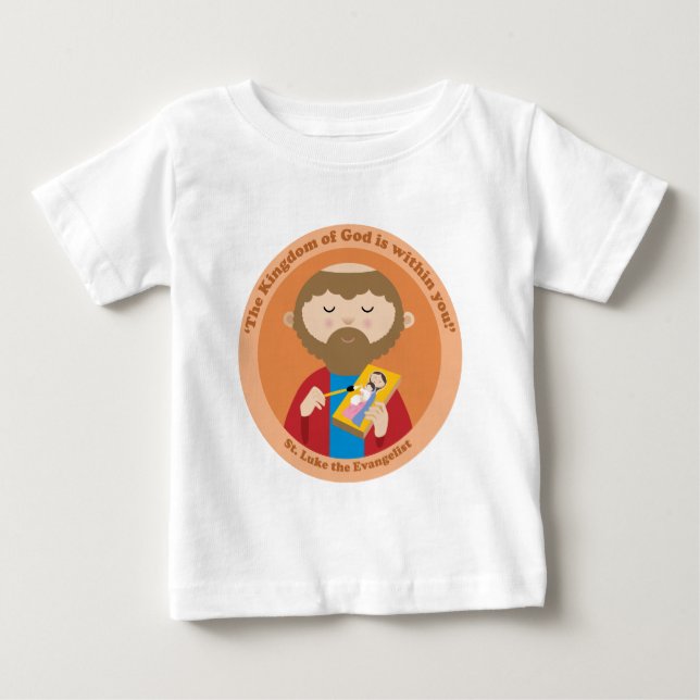St Luke Evangelist T Shirt (Framsida)