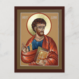 St. Luke Prayer Card Vykort