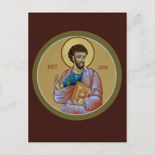 St. Luke Prayer Card Vykort