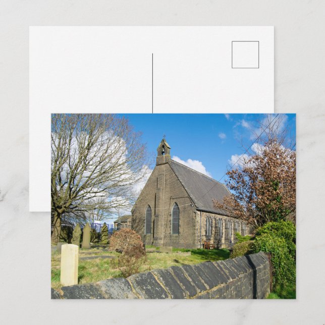 St. Luke's Churchyard, Norland Vykort (Fram/baksida)