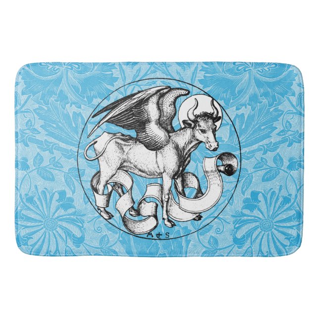 St Luke's Emblem Winged Bull Badrumsmatta (Framsidan)