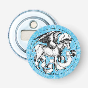 St Luke's Emblem Winged Bull Flasköppnare