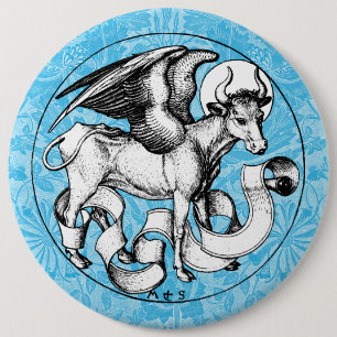 St Luke's Emblem Winged Bull Knapp