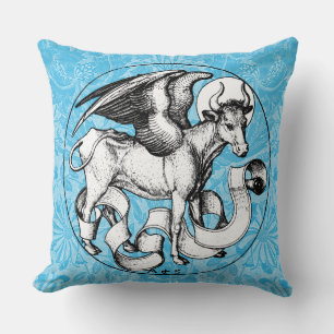 St Luke's Emblem Winged Bull Kudde