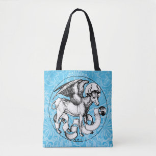 St Luke's Emblem Winged Bull Tygkasse