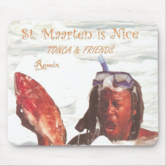 St. Maarten är trevliga Mousepad Musmatta