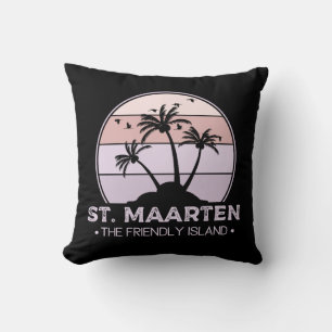 St. Maarten Den vänliga ön retro Sint Martin Kudde