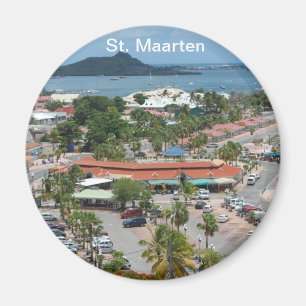 St. Maarten - Marigot fjärd Magnet