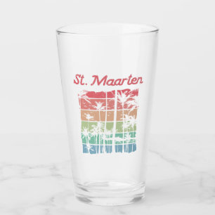St. Maarten Rainbow Färg Sint Martin Glaskopp