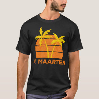 St. Maarten Retro T Shirt
