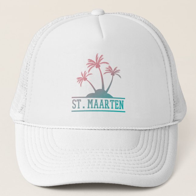 St. Maarten | Sint Martin Gradient Keps (Framsida)