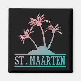 St. Maarten | Sint Martin Gradient Magnet