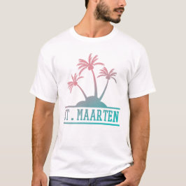 St. Maarten | Sint Martin Gradient T Shirt