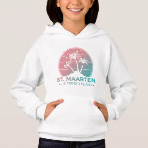 St. Maarten Sint Martin Retro Gradient T Shirt