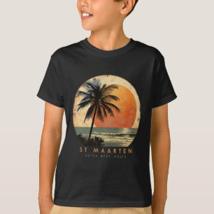 St. Maarten Smx Beach Surfing Resa St. Martin Va T Shirt