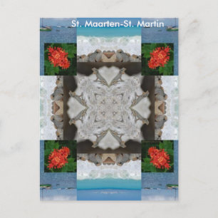 St. Maarten - St. Martin Kalejdoskop Vykort