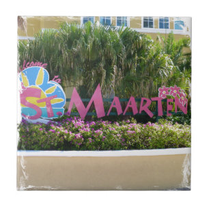 St. Maarten undertecknar Kakelplatta