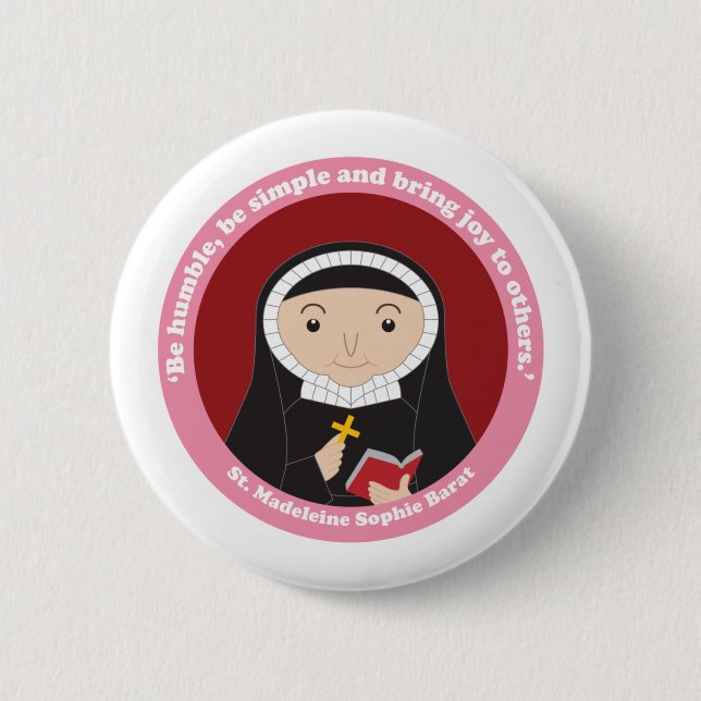 St. Madeleine Sophie Barat Knapp (Framsida)