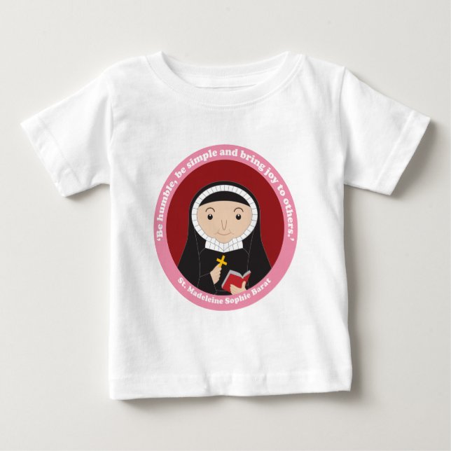 St. Madeleine Sophie Barat T Shirt (Framsida)