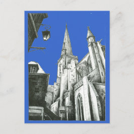 St. Malo Cathedral Vykort