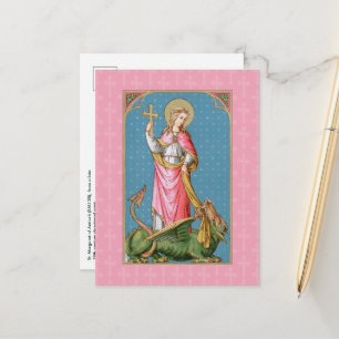 St. Margaret av Antiokia (SAU 038) Vykort