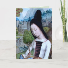 St. Margaret of Antioch (detalj; M 070) Card Kort