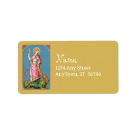 St. Margaret of Antioch (SAU 038) Adressetikett