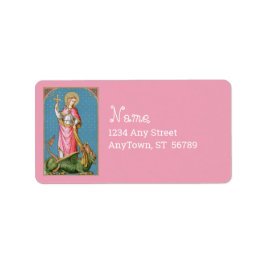 St. Margaret of Antioch (SAU 038) Adressetikett