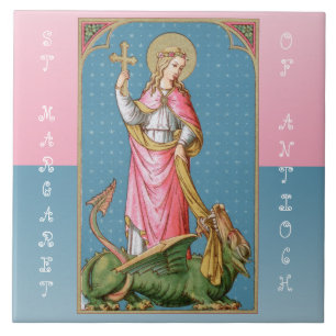 St. Margaret of Antioch (SAU 038) Kakelplatta