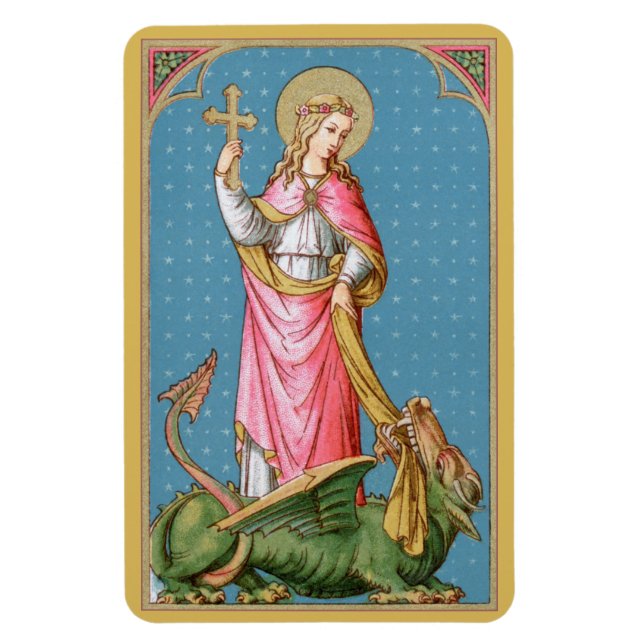St. Margaret of Antioch (SAU 038) Magnet (Vertikal)